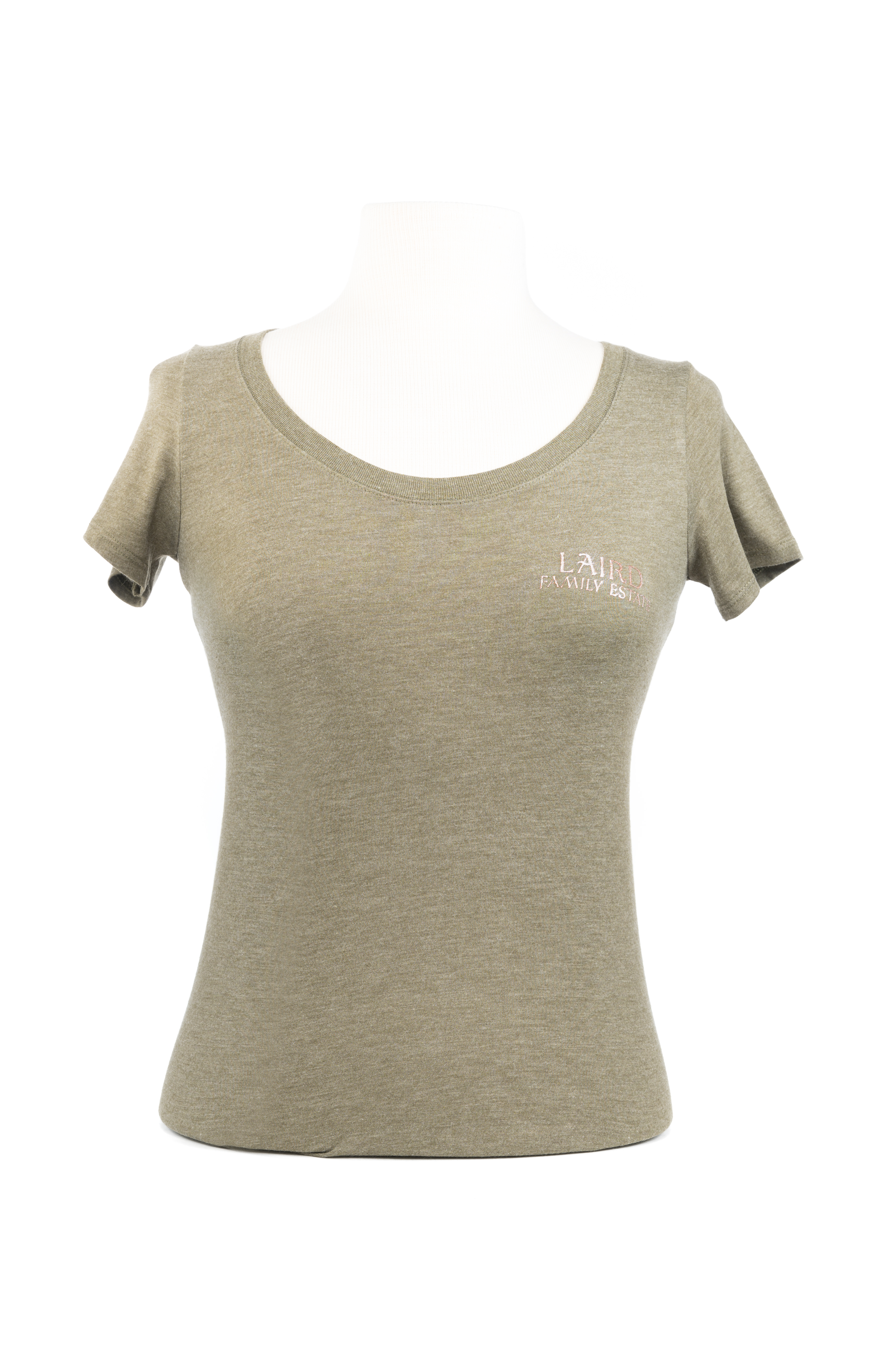 Product Image for Ladies Scoop Neck T-Shirt - Military Green